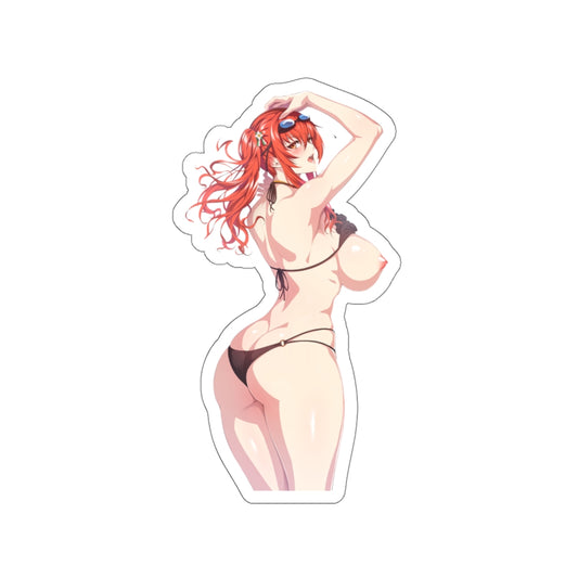 Azur Lane Zara Waterproof Sticker Ecchi - Anime Car Decal