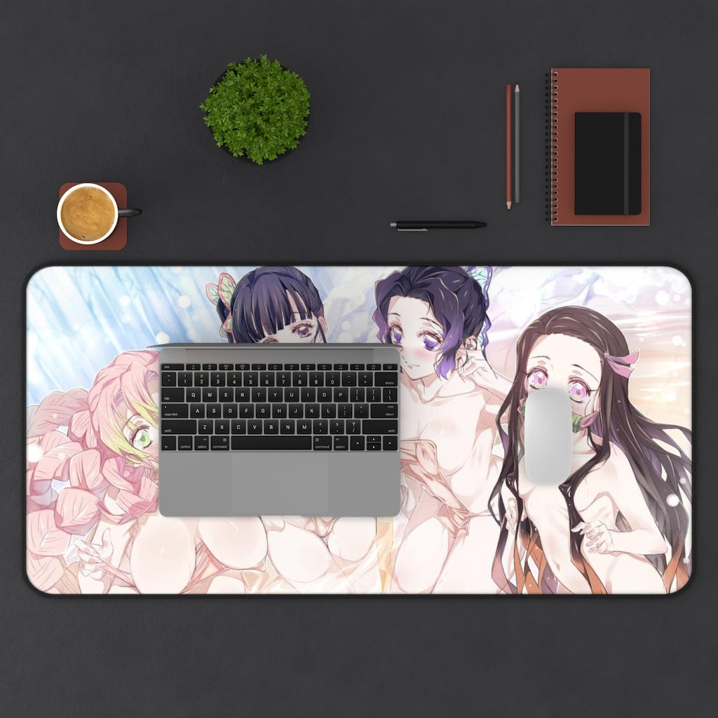 Demon Slayer Nude Waifus Desk Mat - Non Slip Mousepad