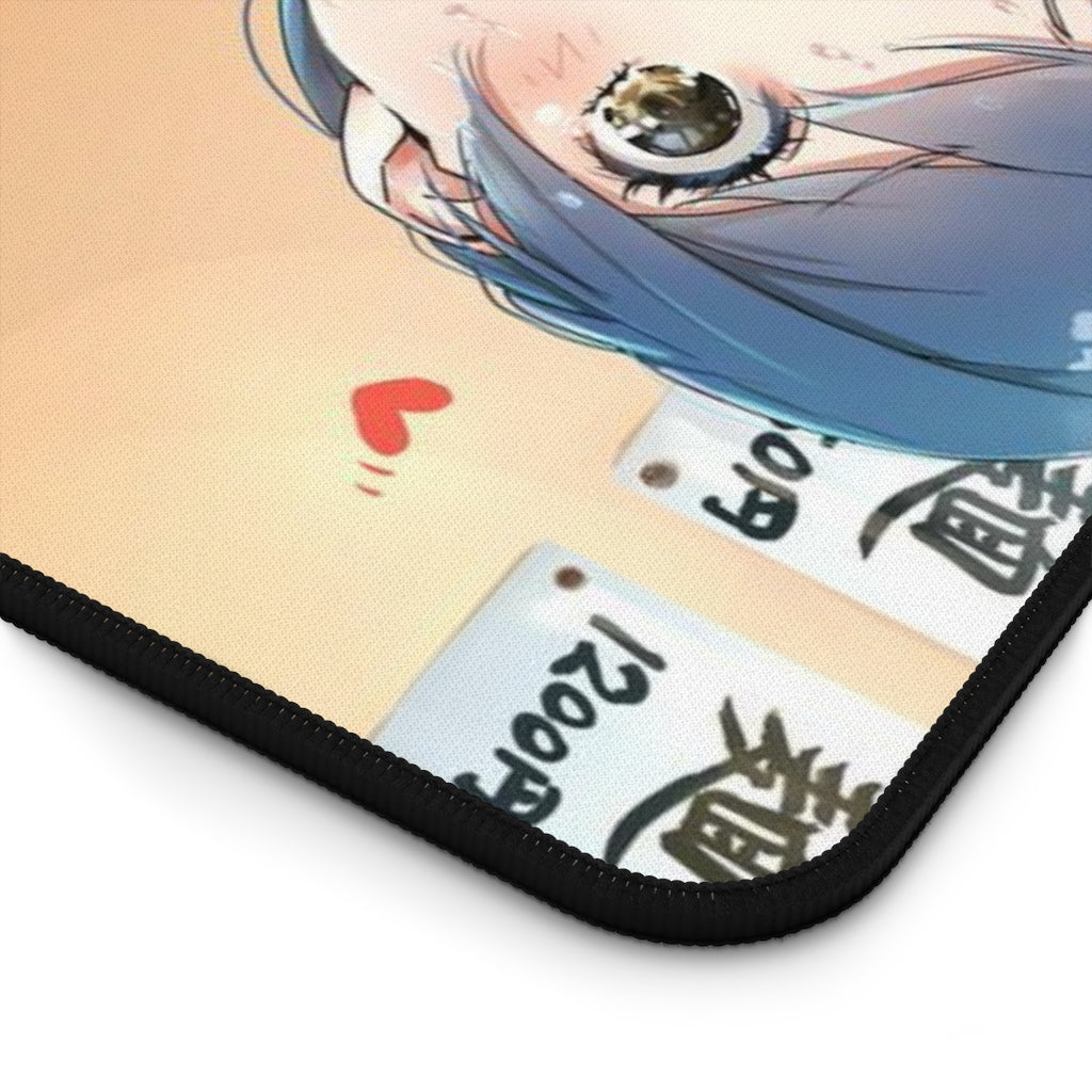 Food Wars Sexy Mousepad - Big Boobs Megumi Tadokoro Monster Ramen Challenge Desk Mat - Ecchi Playmat