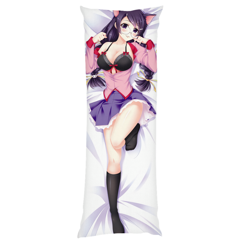 Monogatari Body Pillow - Hanekawa Dakimakura - Bakemonogatari Anime Body Pillow