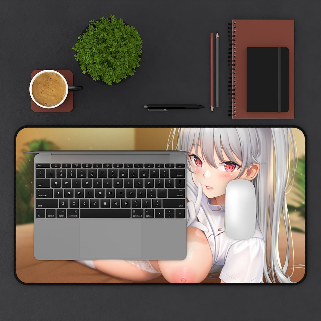 Harajuku Mimi Tokyo Exe Girls Huge Boobs and Lingerie Mousepad - Gaming Playmat