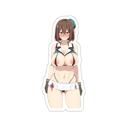 Maya Kai Ni Kantai Collection Hentai Bikini Waterproof Sticker - Ecchi Vinyl Decal