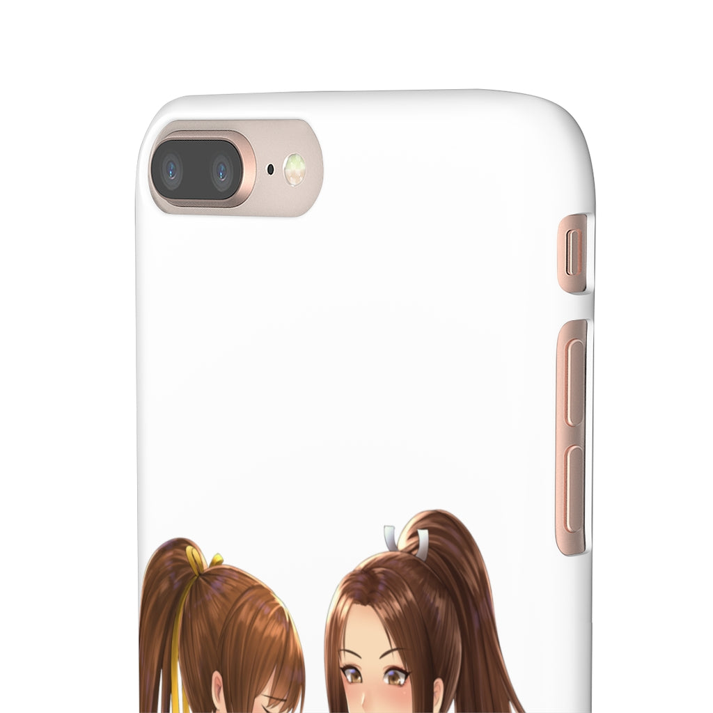 Oppai Anime Phone Case - Kawaii Aesthetic Snap Case - iPhone 13