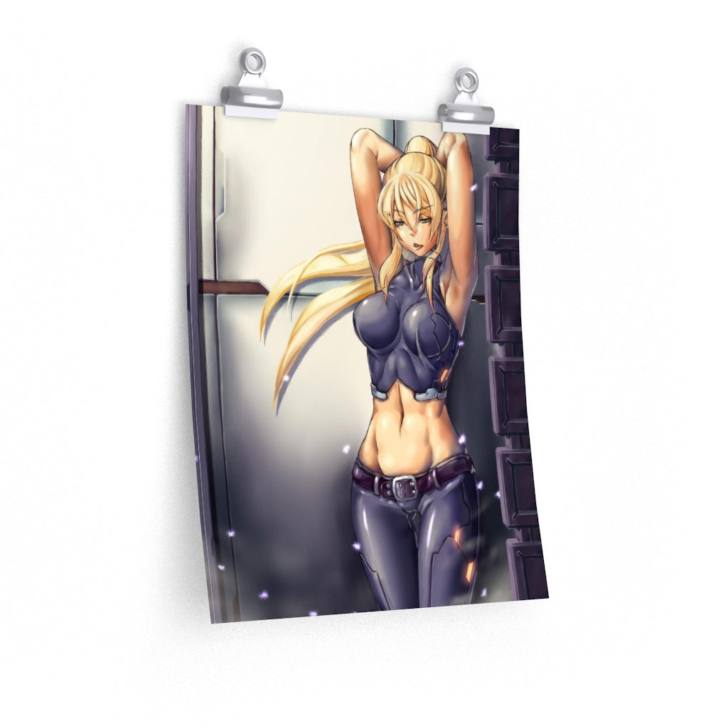 Sexy Sarah Bryant Virtua Fighter Poster - Lewd Premium Matte Vertical Poster - Adult Wall Art