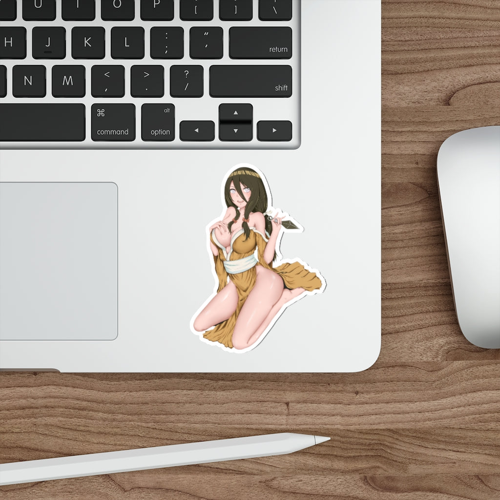 Sexy Hyuuga Hanabi Naruto Waterproof Sticker - Ecchi Vinyl Decal