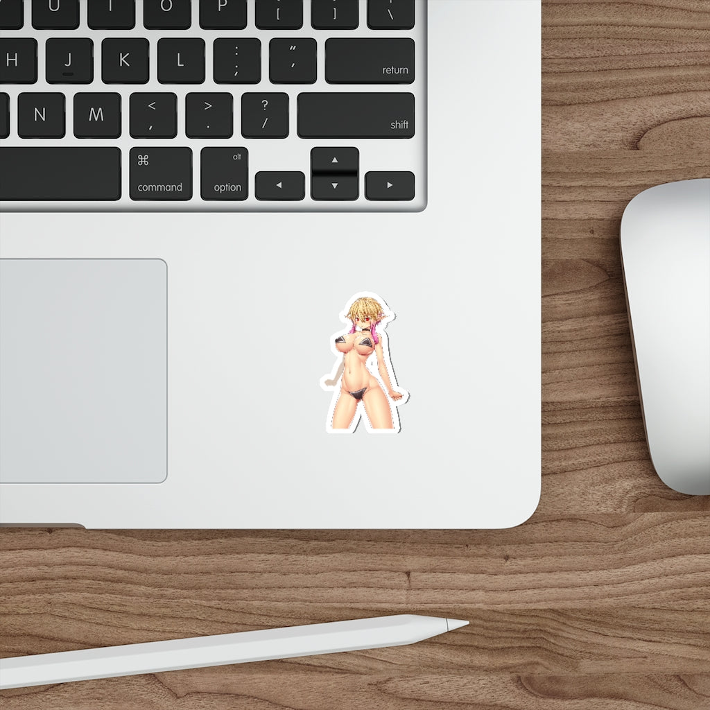 Sexy Bikini Euclita Phantasy Star Online Waterproof Sticker - Ecchi Vinyl Decal