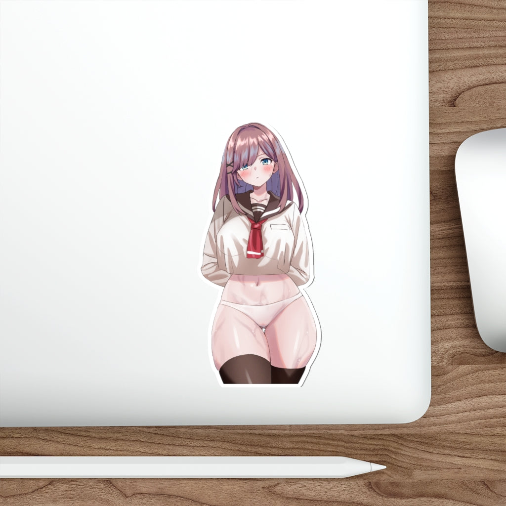 Autocollant imperméable Nijisanji Sexy Vtuber Suzuhara Lulu - Autocollant en vinyle Ecchi