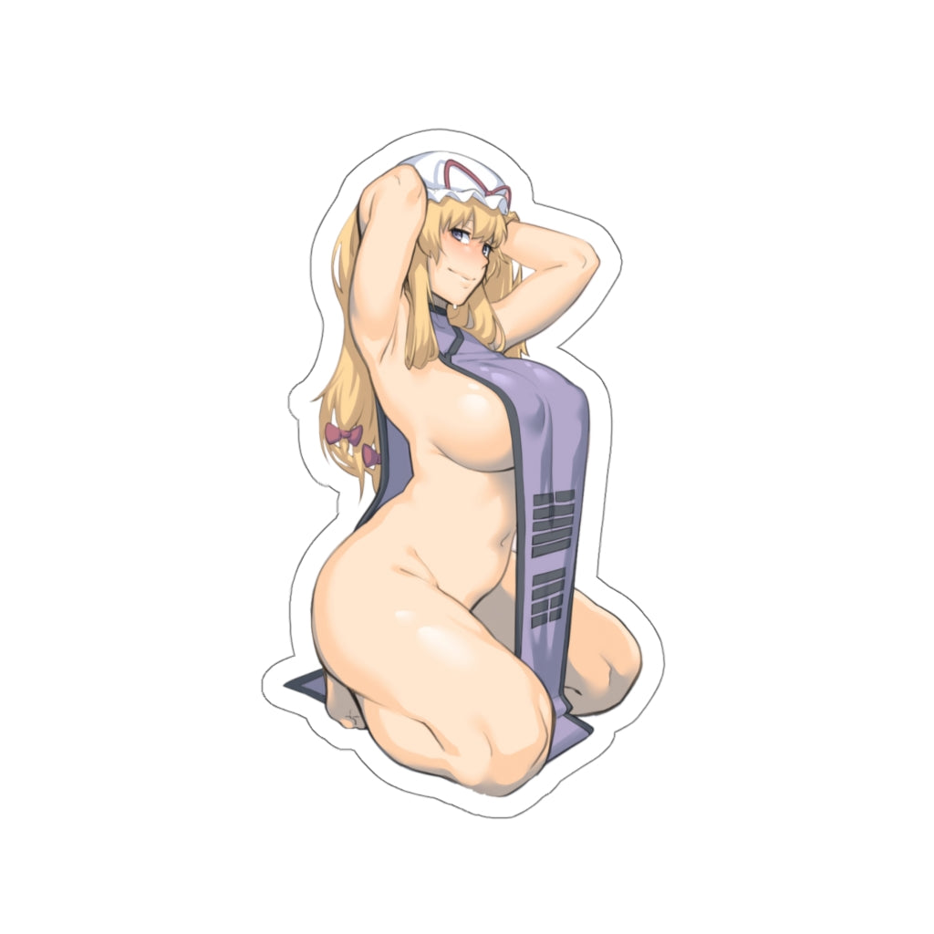 Sexy Yukari Yakumo Touhou Waterproof Sticker - Ecchi Vinyl Decal