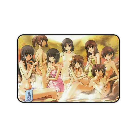 KimiKiss Pure Rouge Nude Onsen Waifus Desk Mat - Sexy Anime Girls Mousepad - Gaming Playmat