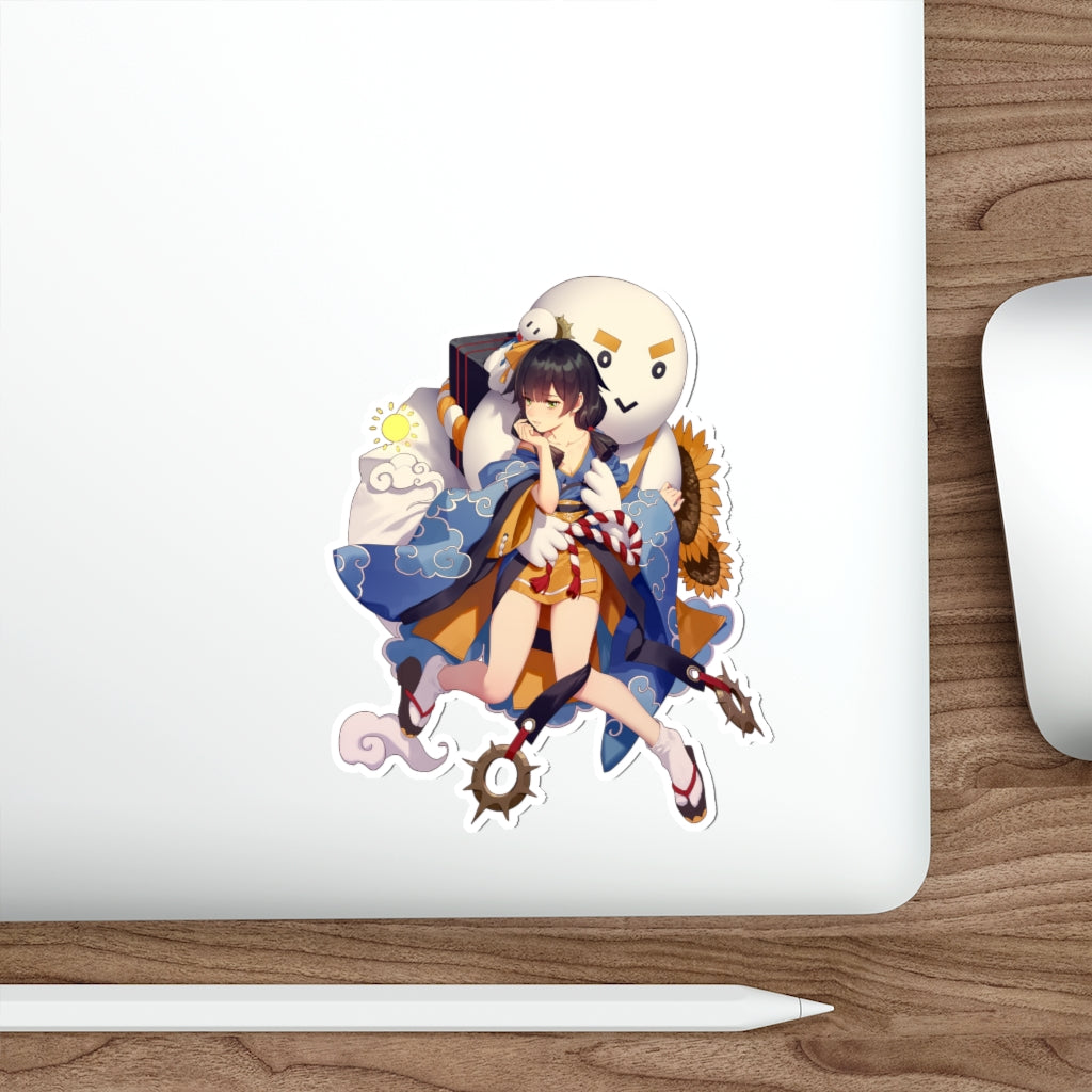 Onmyoji Kawaii Hiyoribo Waterproof Sticker - Ecchi Vinyl Decal