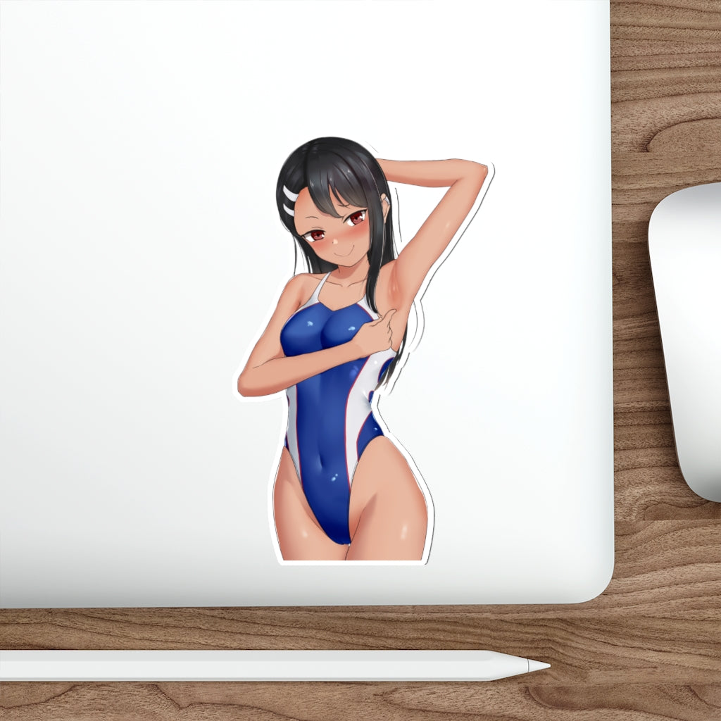 Nagatoro Swimsuit Waterproof Sticker - Ecchi Vinyl Decal