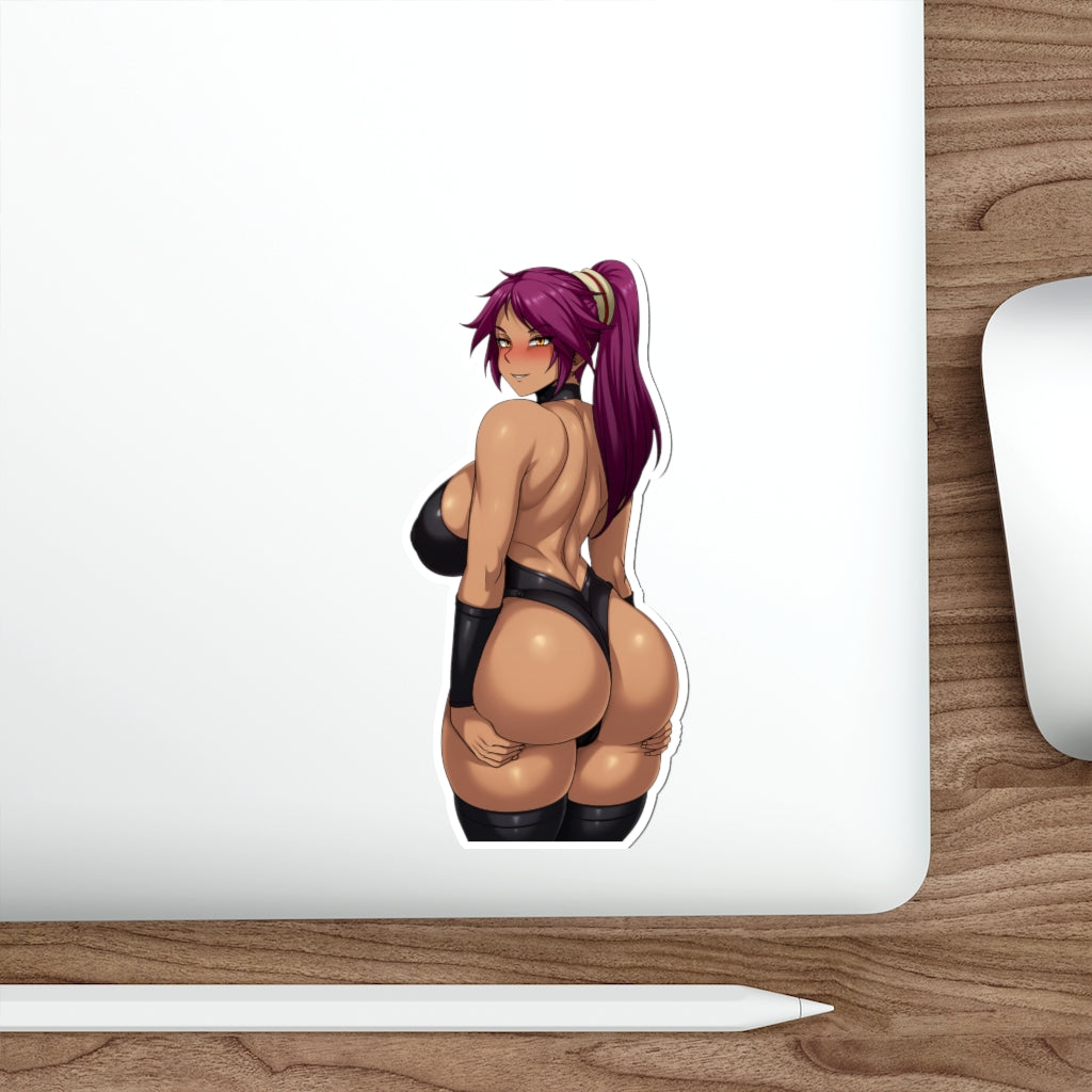 Thick Butt Shihouin Yoruichi Bleach Waterproof Sticker - Ecchi Vinyl Decal