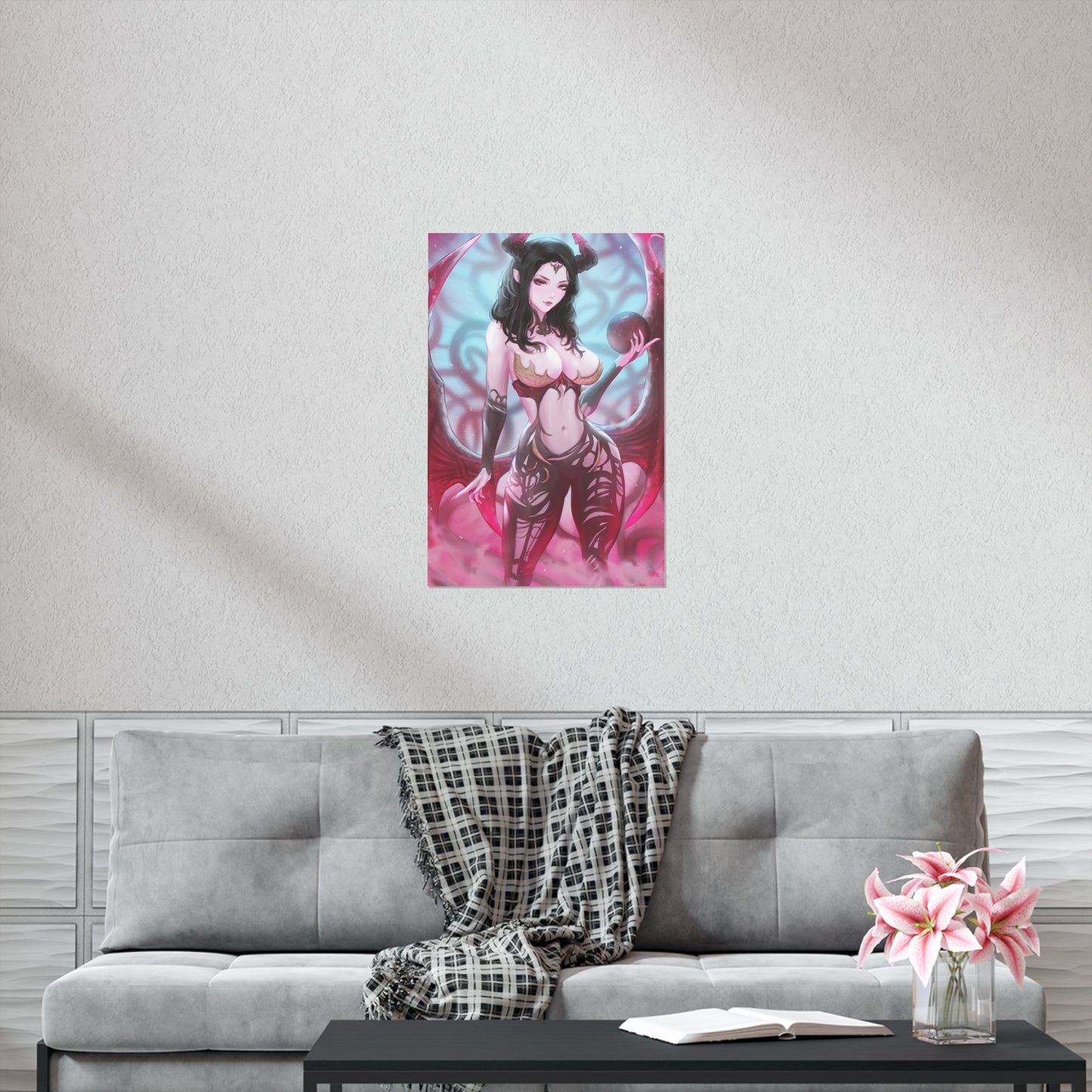 Sexy Vykas Lost Ark Poster - Gaming Decor Wall Art - Ecchi Premium Matte Vertical Poster