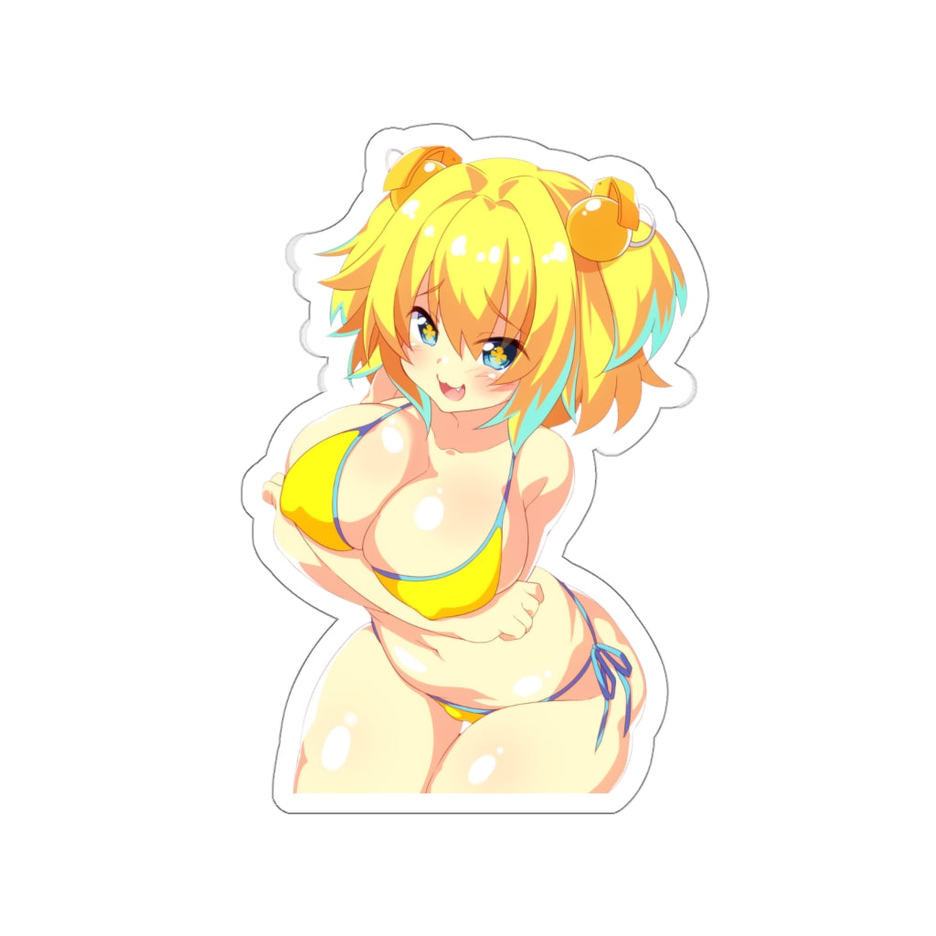 Thick Pine Bomber Girl Bomberman Waterproof Sticker - Ecchi Vinyl Decal