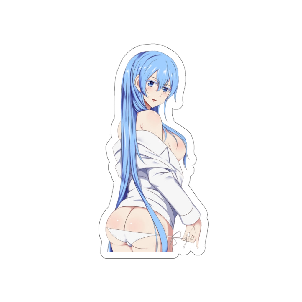 Akame Ga Kill Sexy Esdeath Waterproof Sticker - Ecchi Vinyl Decal