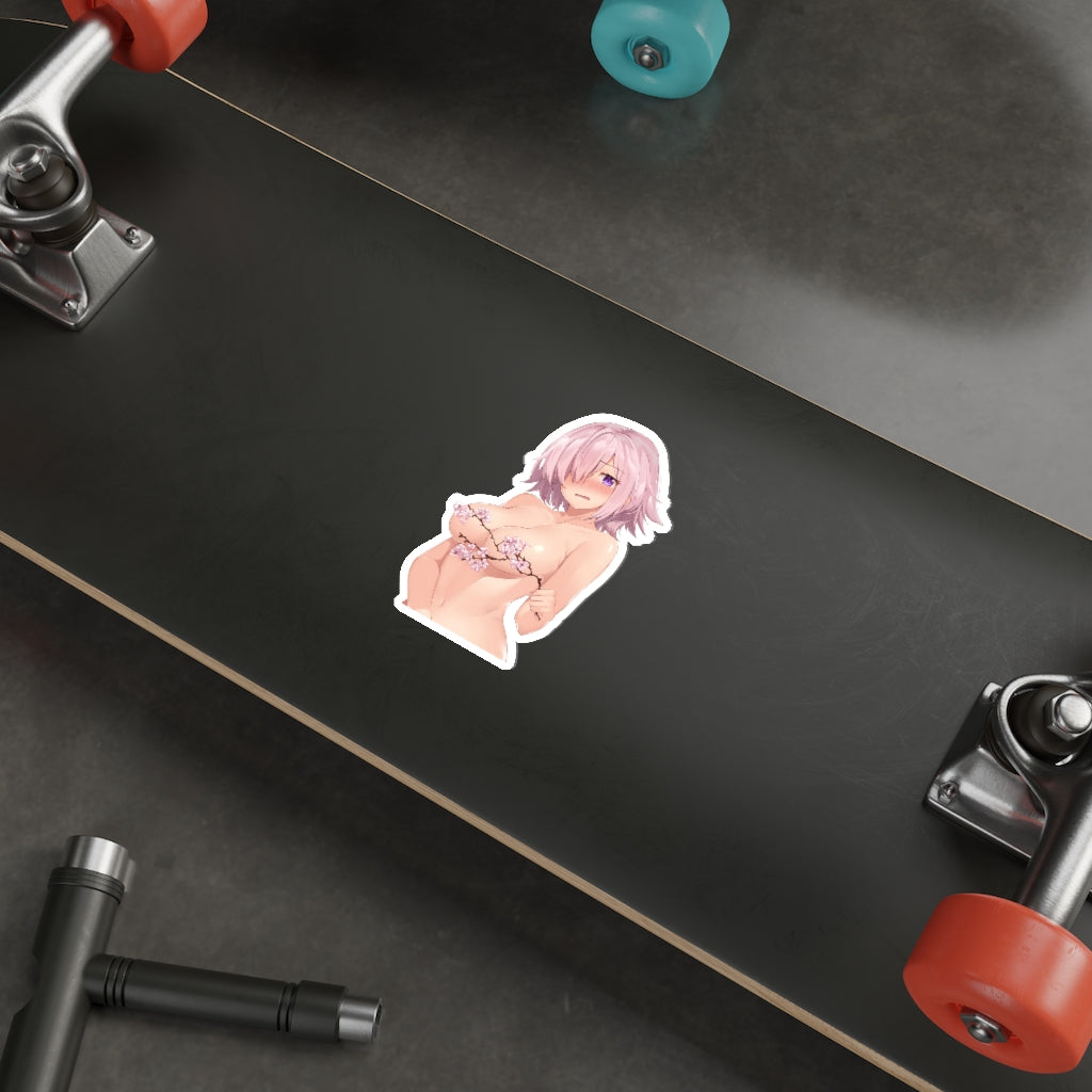 Fate Grand Order Sakura Nude Boobs Mash Kyrielight Waterproof Sticker - Ecchi Vinyl Decal