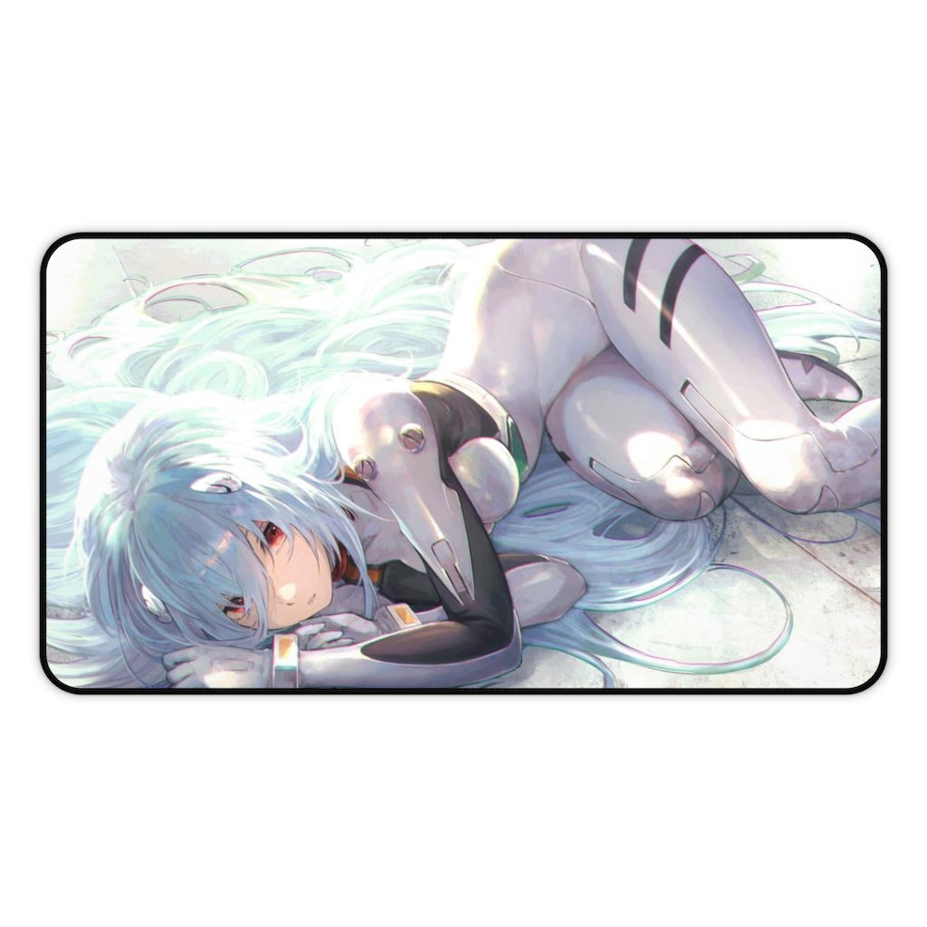 Tapis de souris antidérapant Ayanami Rei Long Hair Evangelion