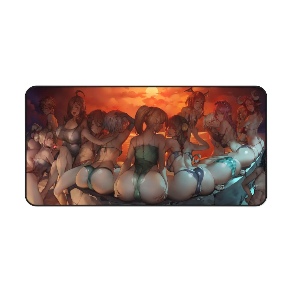 Konosuba Booties Ecchi Desk Mat - Large Mousepad - MTG Playmat