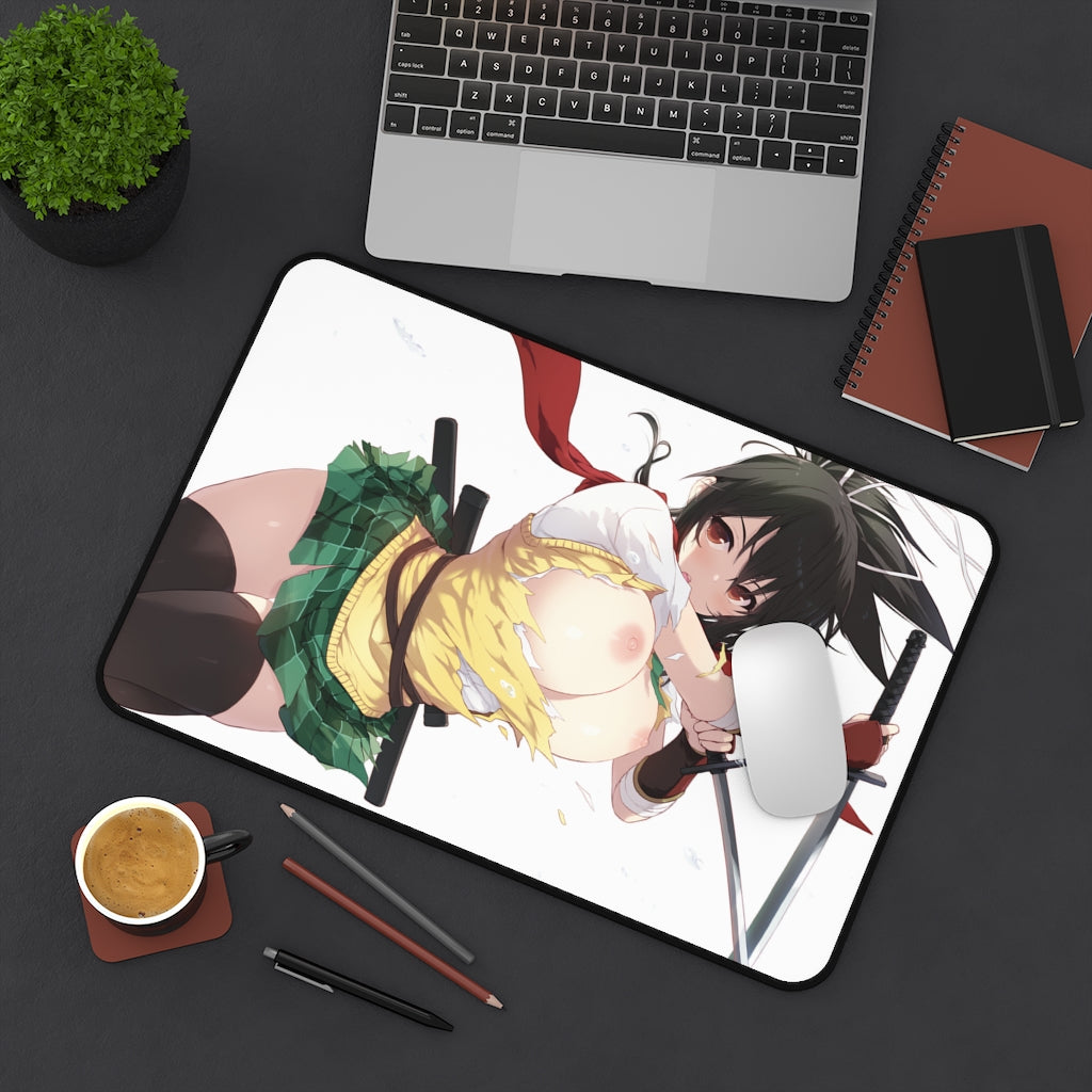 Senran Kagura Sexy Mousepad - Hot Tits Asuka Lewd Desk Mat - Ecchi Adult Playmat