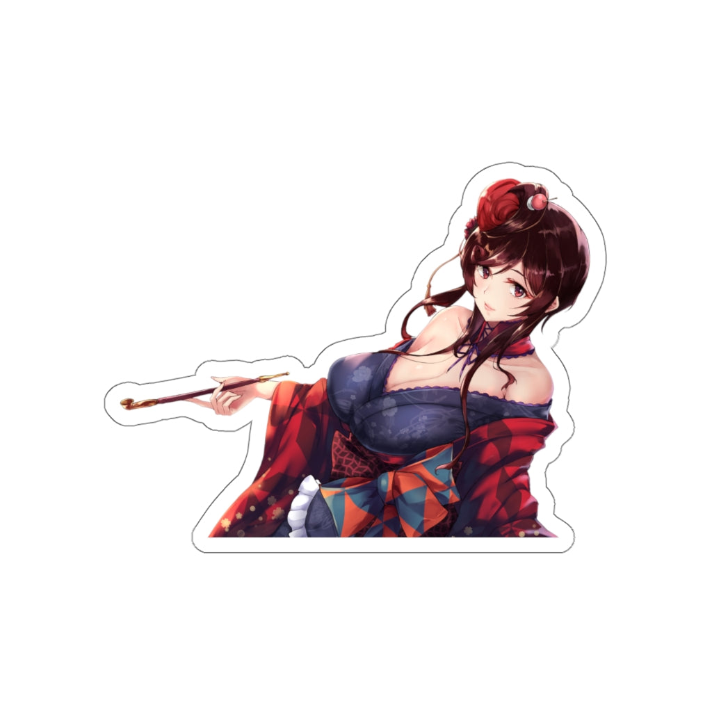 Zombieland Saga Kimono Yugiri Waterproof Sticker - Ecchi Vinyl Decal