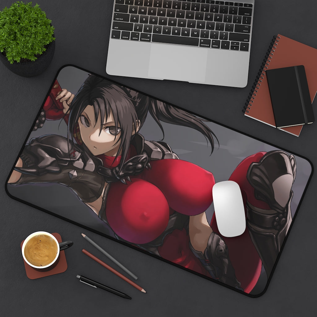 Soul Calibur Sexy Tits Taki Desk Mat - Non Slip Gaming Mousepad