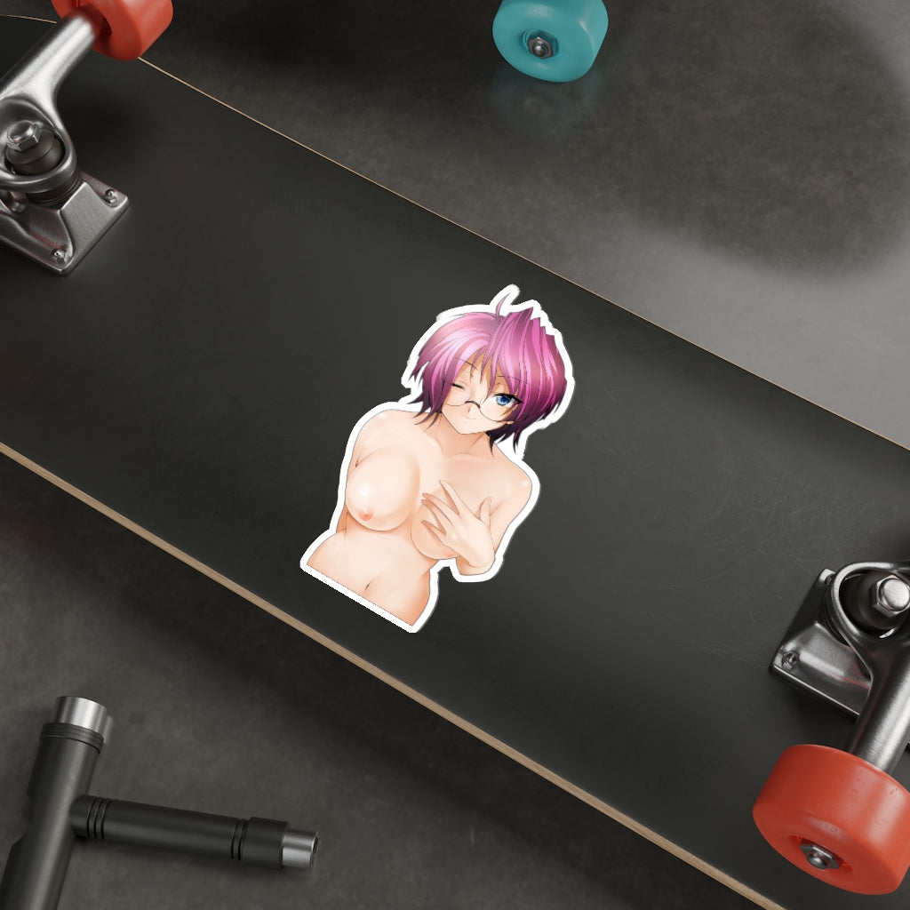 Nude Tits Akechi Mitsuhide Battle Girls Time Paradox Waterproof Sticker - Ecchi Vinyl Decal