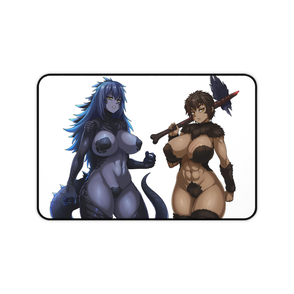 Godzilla Vs Kong Sexy Mousepad - Big Tits Anthro Monster XXL Desk Mat - Ecchi Desk Pad