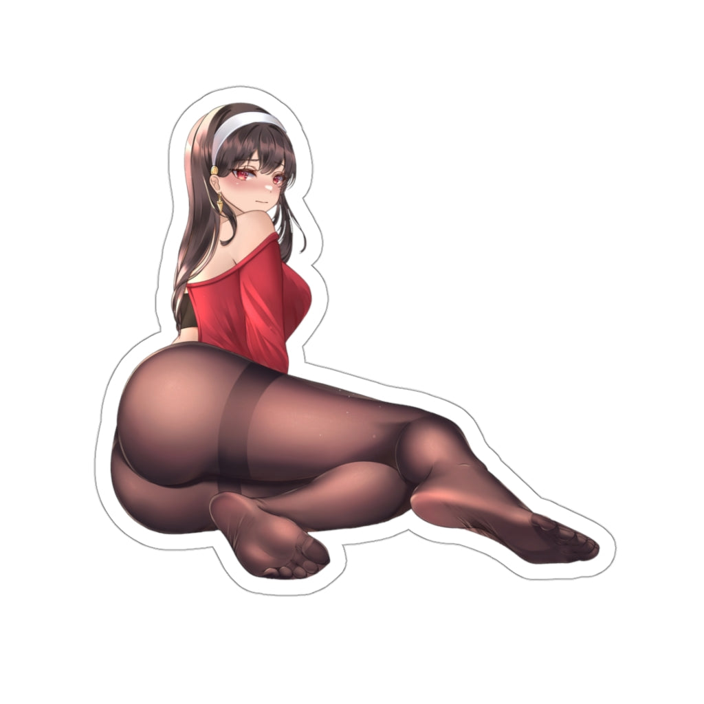 Yor Forger Sexy Pantyhose Spy X Family Waterproof Sticker - Ecchi Vinyl Decal