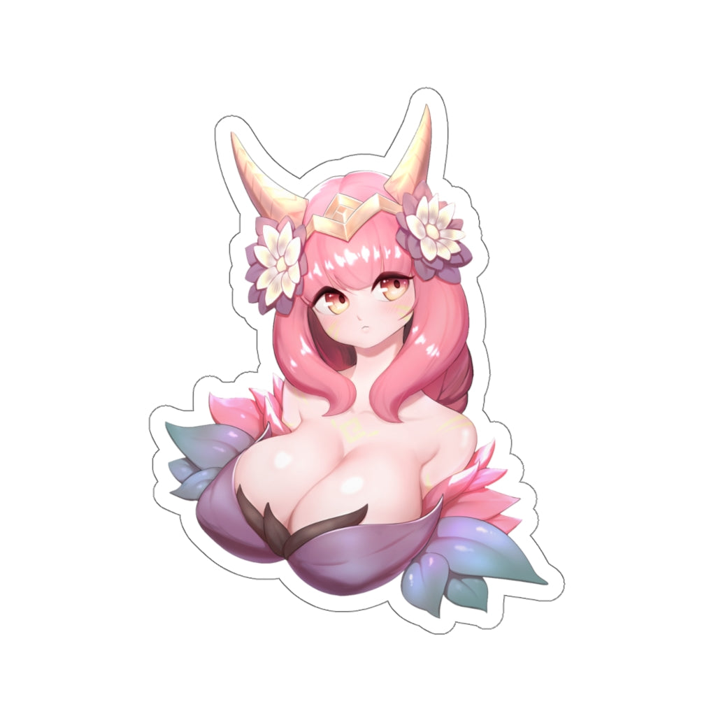 Ahri League of Legends Anime Boobs Waterproof Sticker - Ecchi Vinyl Decal