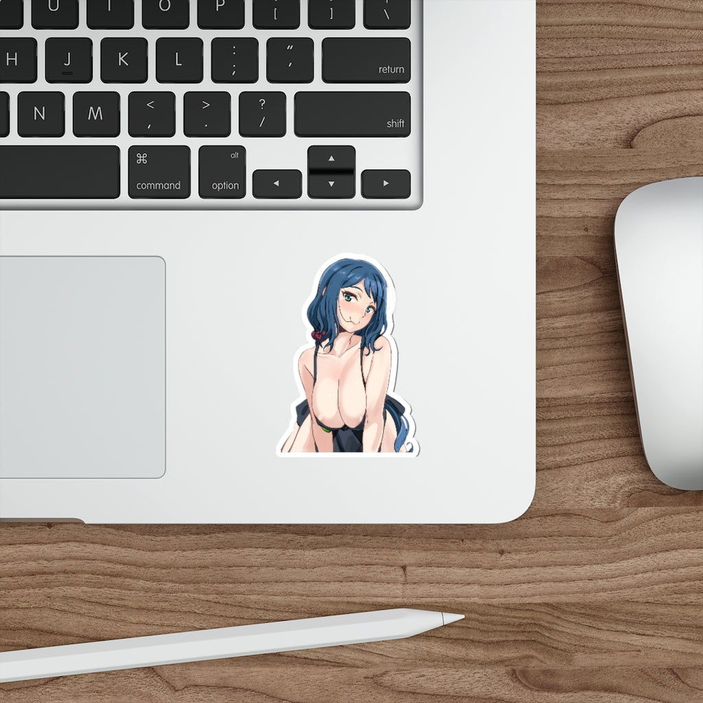 Big Boobs Iori Rinko Gundam Waterproof Sticker - Ecchi Vinyl Decal