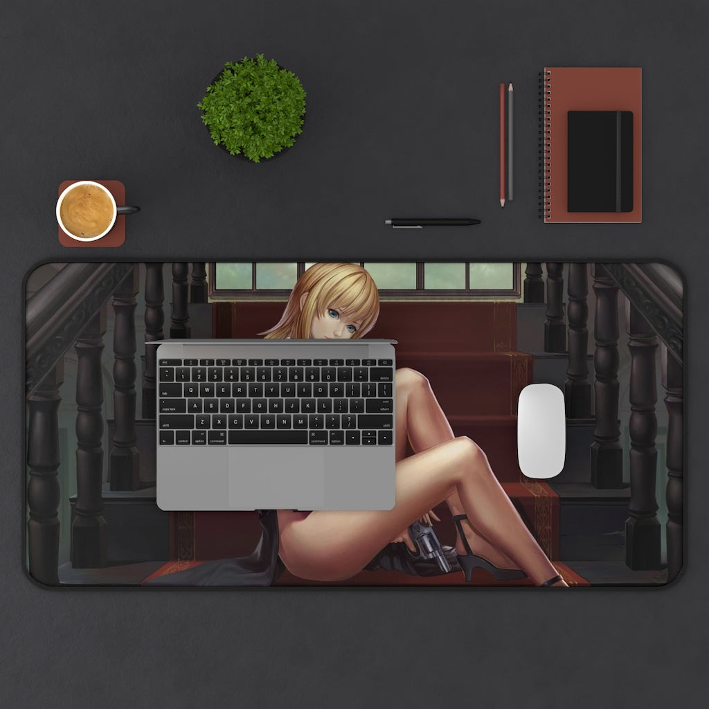 Parasite Eve Mousepad - Cute Large Desk Mat - Ecchi Mouse Pad - Gaming Playmat