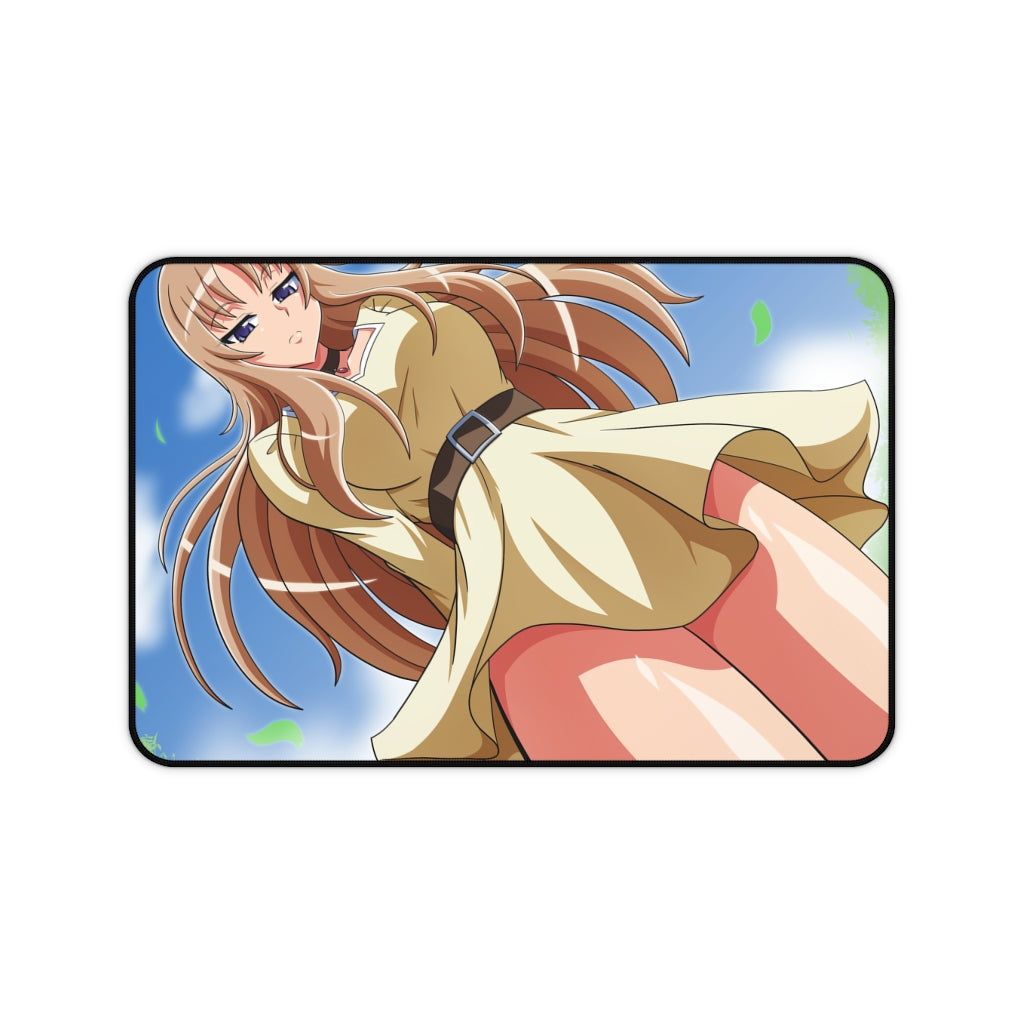 Thick Thighs Aquila Yuna Saint Seiya Desk Mat- Sexy Anime Girl Mousepad - Gaming Playmat