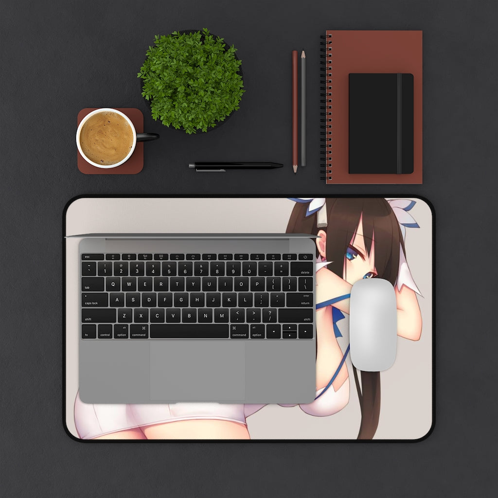 Danmachi Sexy Mousepad - Thick Hestia Anime Desk Mat - Ecchi Playmat - Is It Wrong To Try To Pick Up Girls In A Dungeon