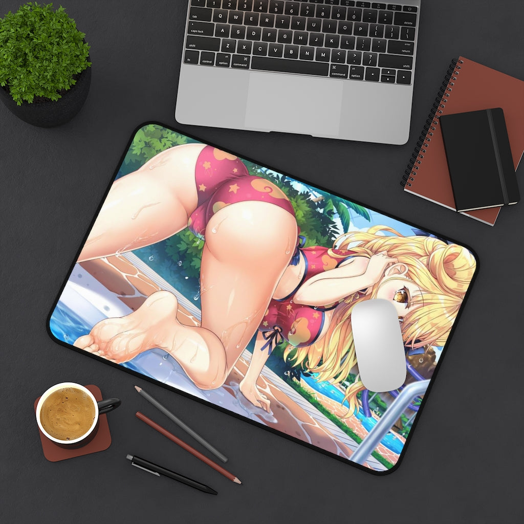 Date A Live Sexy Mousepad - Cute Ass Mukuro Hoshimiya Desk Mat - Ecchi Playmat