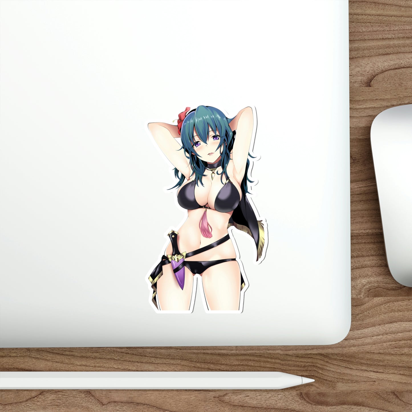 Fire Emblem Three Houses Bikini Byleth Waterproof Sticker - Ecchi Vinyl Decal