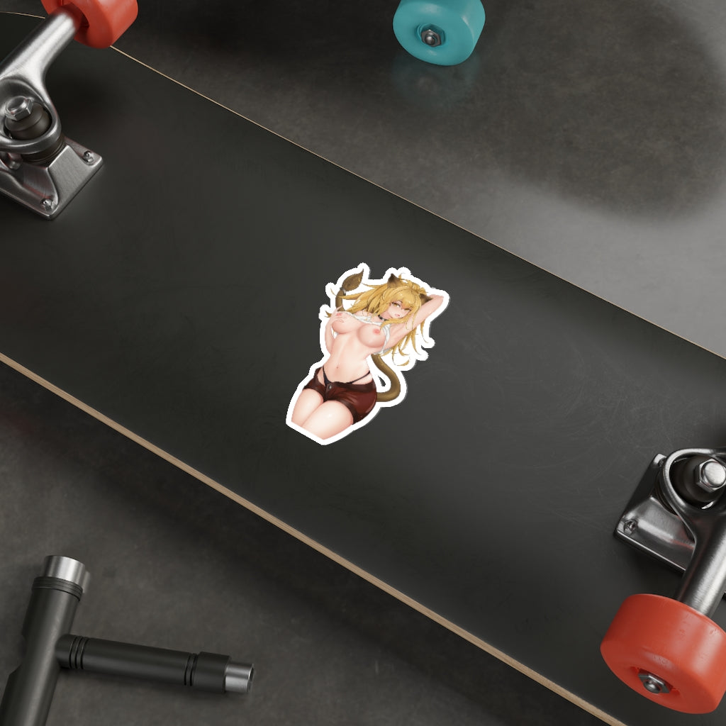 Arknights Waterproof Sticker - Siege Big Boobs Ecchi Decal