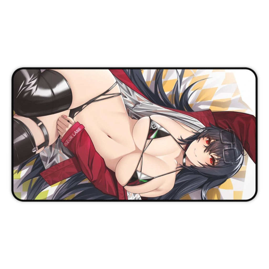 Azur Lane Mousepad - Taihou Large Desk Mat - Ecchi Mouse Pad - MTG Playmat