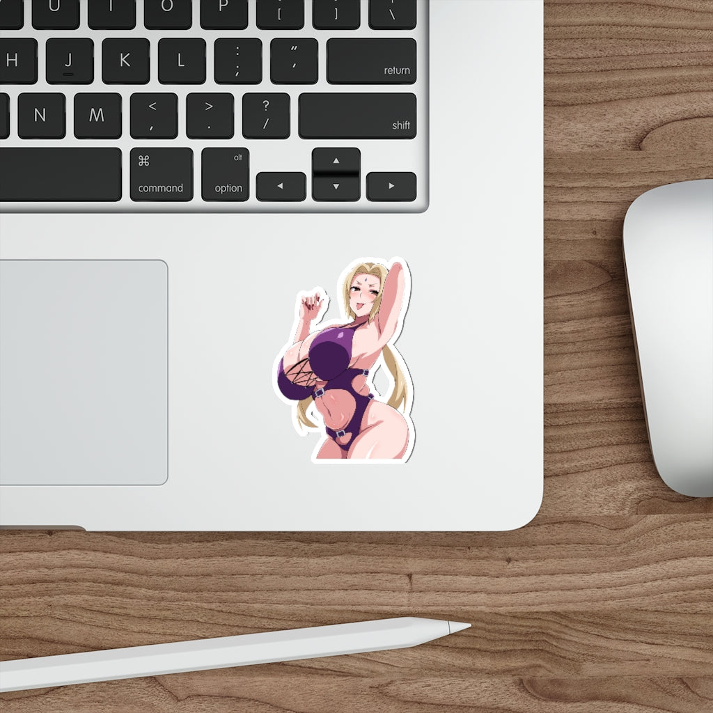 Thick Bodysuit Tsunade Naruto Waterproof Sticker - Ecchi Vinyl Decal