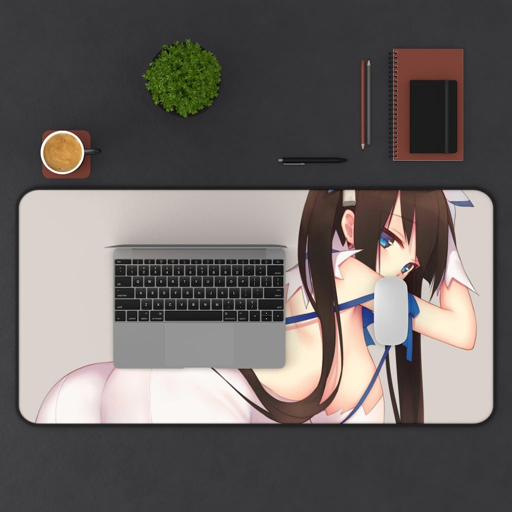 Danmachi Sexy Mousepad - Thick Hestia Anime Desk Mat - Ecchi Playmat - Is It Wrong To Try To Pick Up Girls In A Dungeon