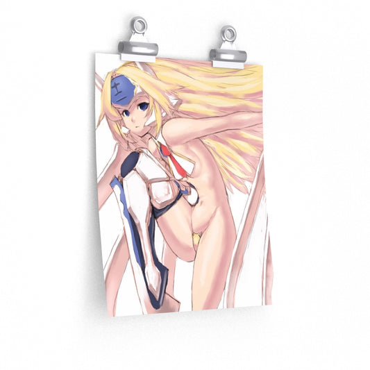 Mu 12 Blazblue Poster - Lewd Premium Matte Vertical Poster - Adult Wall Art