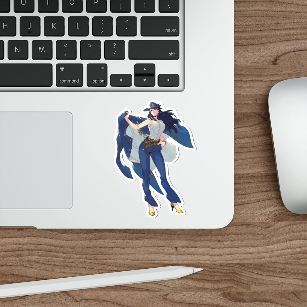 JoJo's Bizarre Adventure Female Jotaro Kujo Waterproof Sticker - Ecchi Vinyl Decal