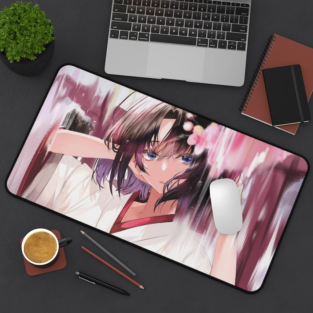 The Garden Of Sinners Anime Mousepad - Shiki Ryougi Desk Mat - Sakura Waifu Playmat