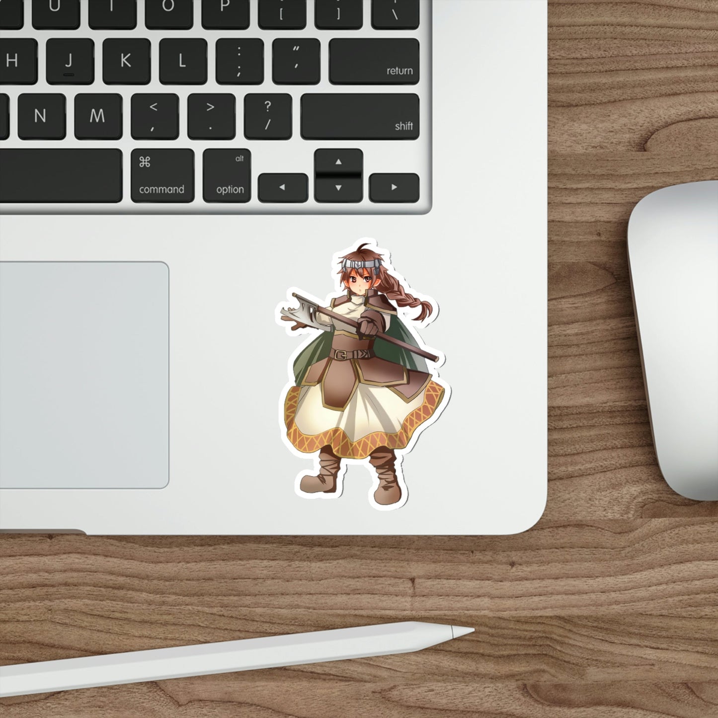 Female Waifu Gimli The Lord of the Rings Waterproof Sticker - Weatherproof Vinyl Car Decal