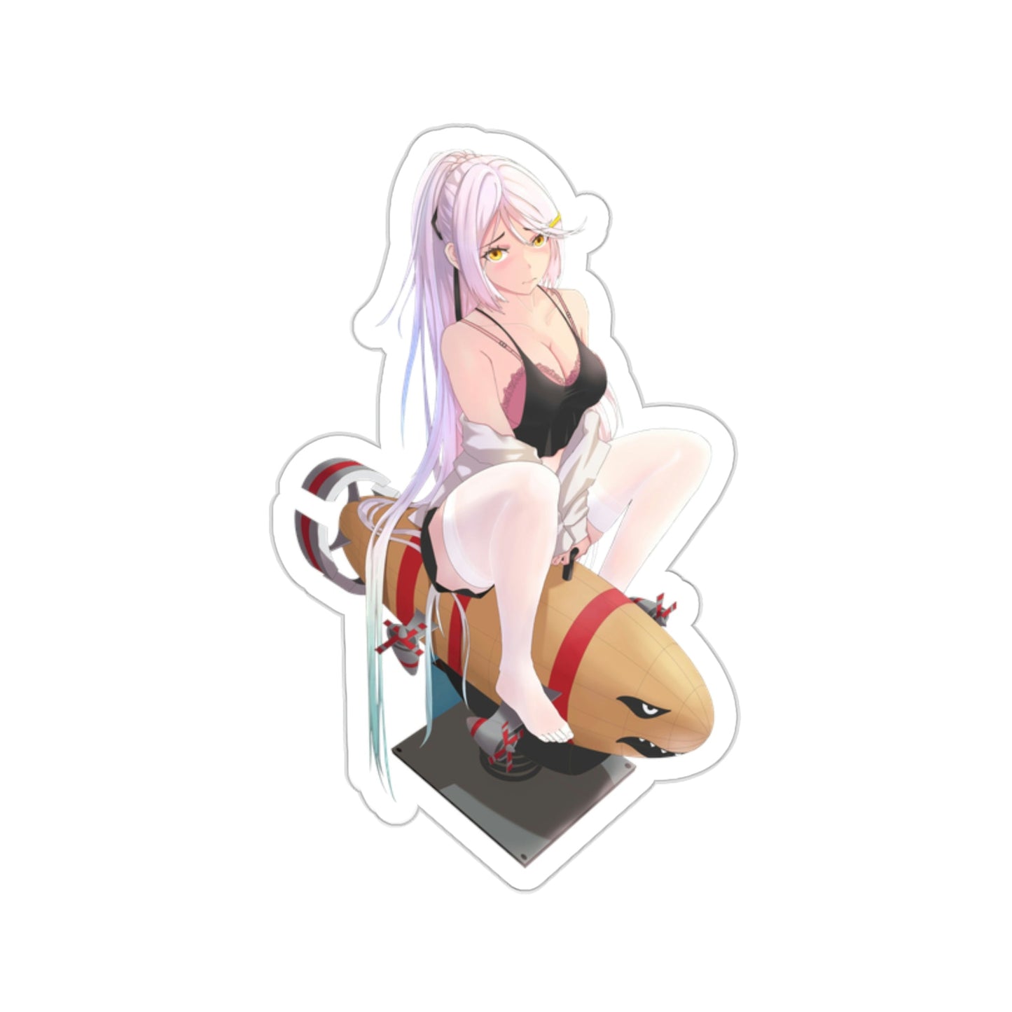 Sexy Waifu Kirov Azur Lane Waterproof Sticker - Weatherproof Vinyl Car Decal