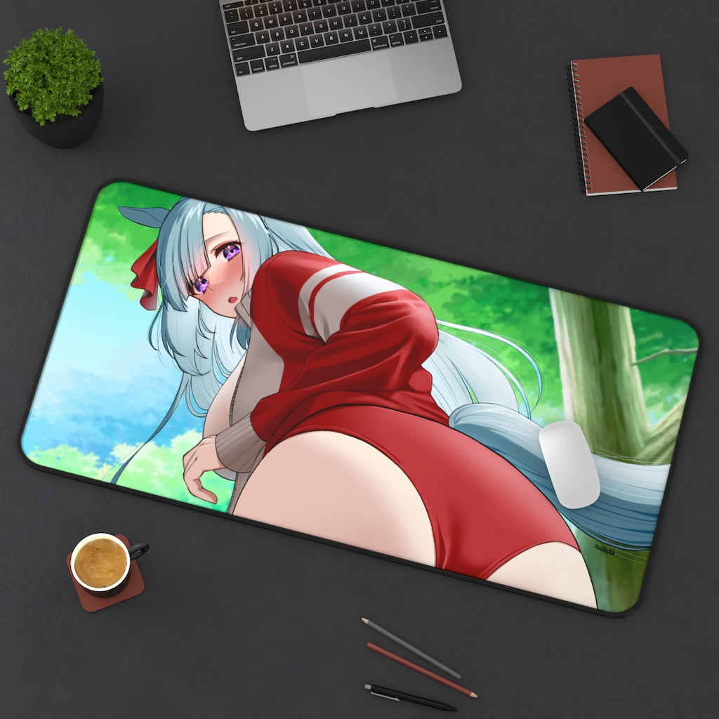 Big Butt Mejiro Ardan Umamusume Pretty Derby Desk Mat - Sexy Anime Girl Mousepad - Gaming Playmat