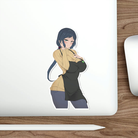 Sexy Rinko Iori Gundam Waterproof Sticker - Weatherproof Vinyl Car Decal