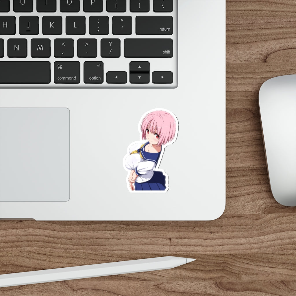 Touhou Yuyuko Sexy School Girl Waterproof Sticker - Ecchi Vinyl Decal