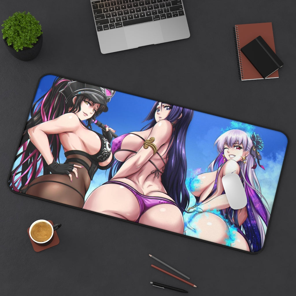 Sexy Bikinis Kiara Minamoto and Kama Fate Grand Order Desk Mat - Non Slip Mousepad