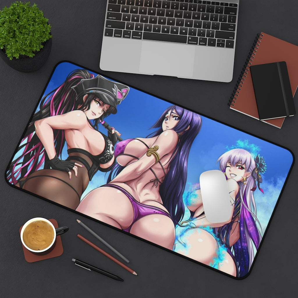 Sexy Bikinis Kiara Minamoto and Kama Fate Grand Order Desk Mat - Non Slip Mousepad