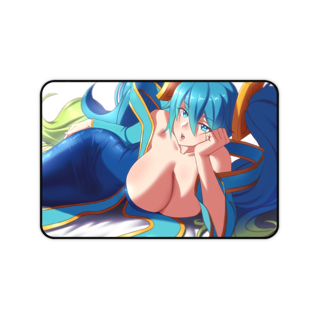 Sona Buvelle Mousepad - League of Legends Large Desk Mat - Ecchi Mouse Pad - LoL Playmat